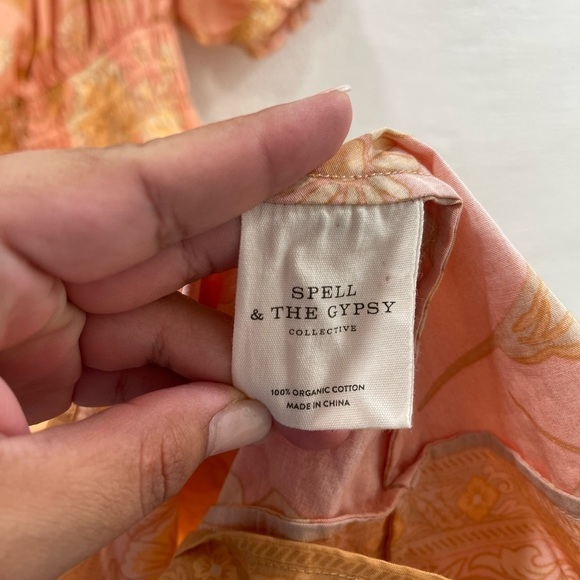 Spell and the Gypsy Sloan Soiree Dress Peach - Picture 5 of 7